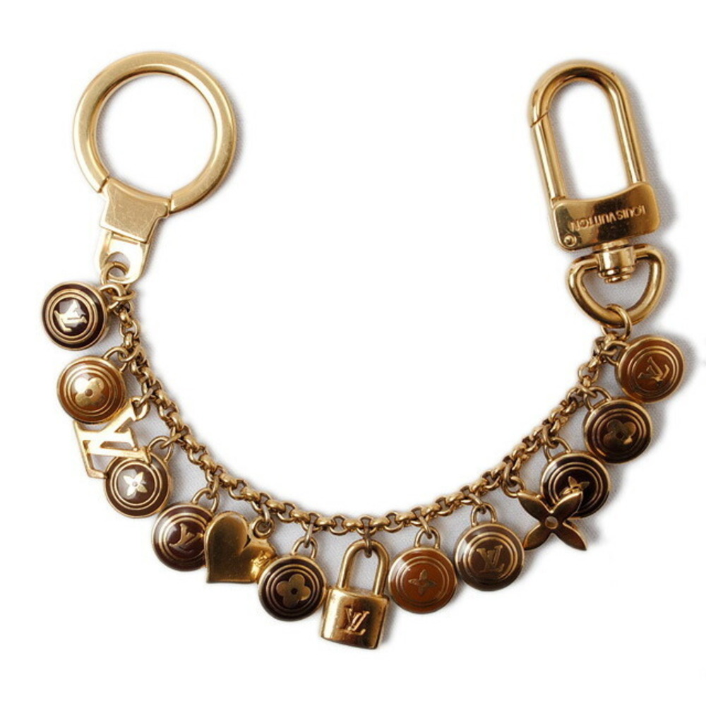 Louis Vuitton Key Ring Holder Bag Charm Porte Cles Chaine Pastille